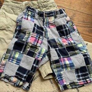 Bundle 2 pairs boys shorts. Gymboree Gap size 8
